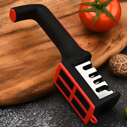 Pro-Edge™ Aiguiseur Couteau 4-en-1 : Tranchant Parfait Garanti