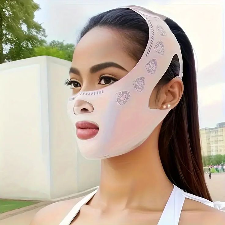 ⭐️⭐️⭐️ 257 Avis. Masque "V-Line Express" : Retrouvez un Visage Ferme et un Menton Sculpté sans Chirurgie !