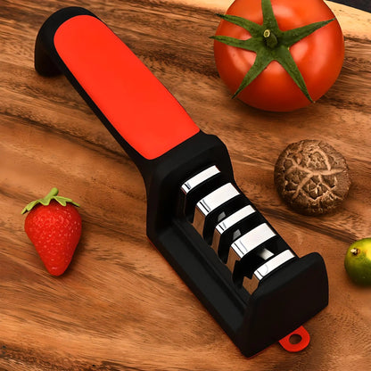 Pro-Edge™ Aiguiseur Couteau 4-en-1 : Tranchant Parfait Garanti